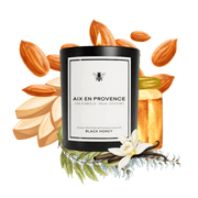 BLACK HONEY Parfums Classique (220g) Bougie calisson à Aix-en-Provence