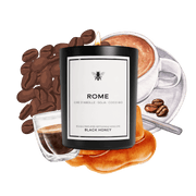 BLACK HONEY Parfums Classique (220g) Bougie cappuccino à Rome