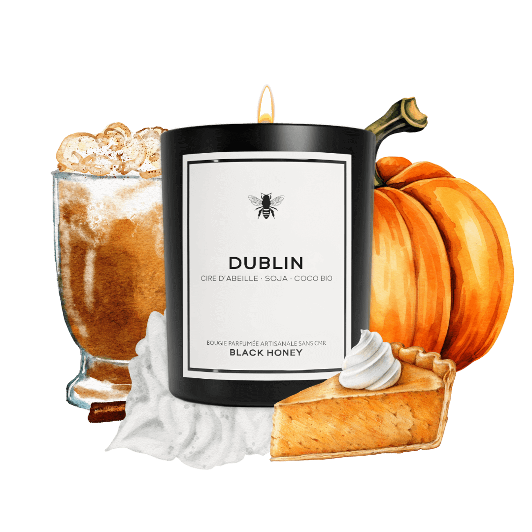 BLACK HONEY Parfums Classique (220g) Bougie pumpkin spice latte à Dublin